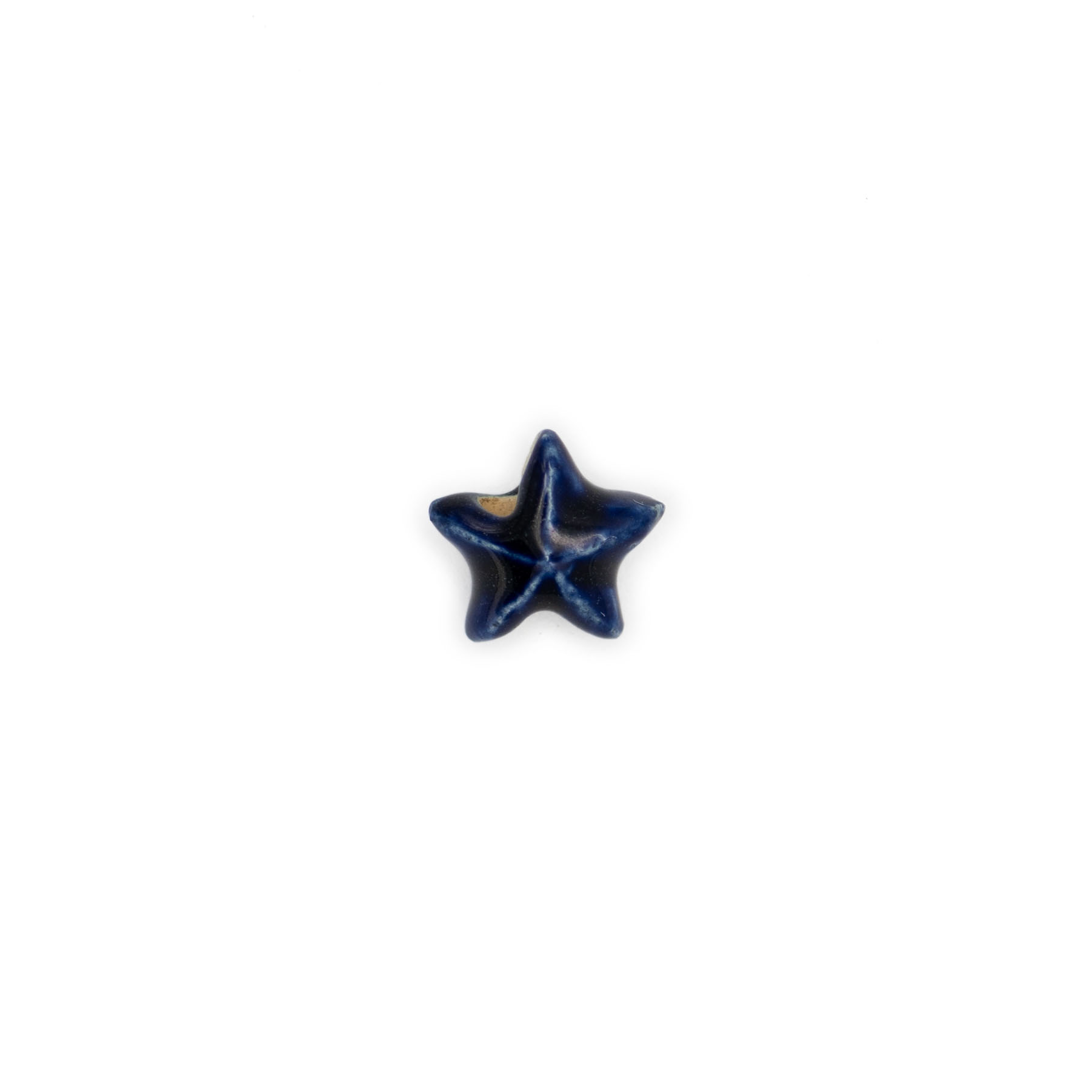 TINY CERAMIC STAR BEAD